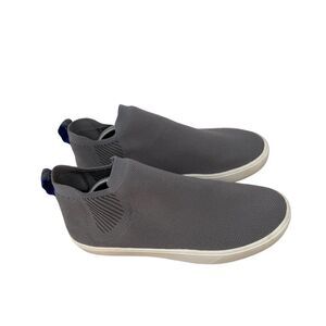 LL Bean Eco Bay Knit Chelsea Boot Grey Slip On Sneaker Capsole Womens Size 8